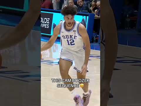 23 PTS in THE FIRST HALF for Cam Boozer 😳 #Duke #TheBrotherhood #accbasketball #collegebasketball