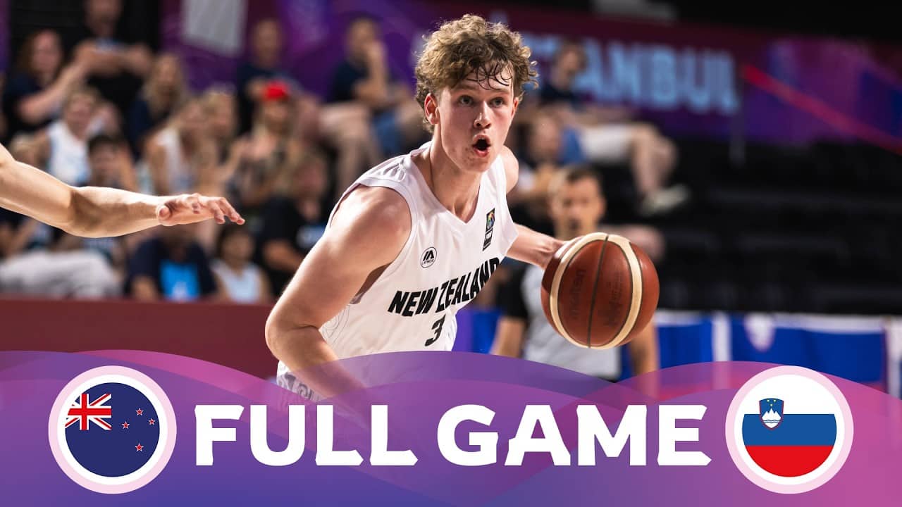 Group Phase | New Zealand v Slovenia | Full Basketball Game | FIBA U17 Basketball World Cup 2026