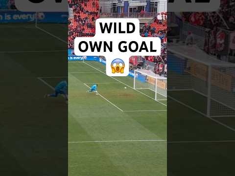 Bizarre OWN GOAL🤔