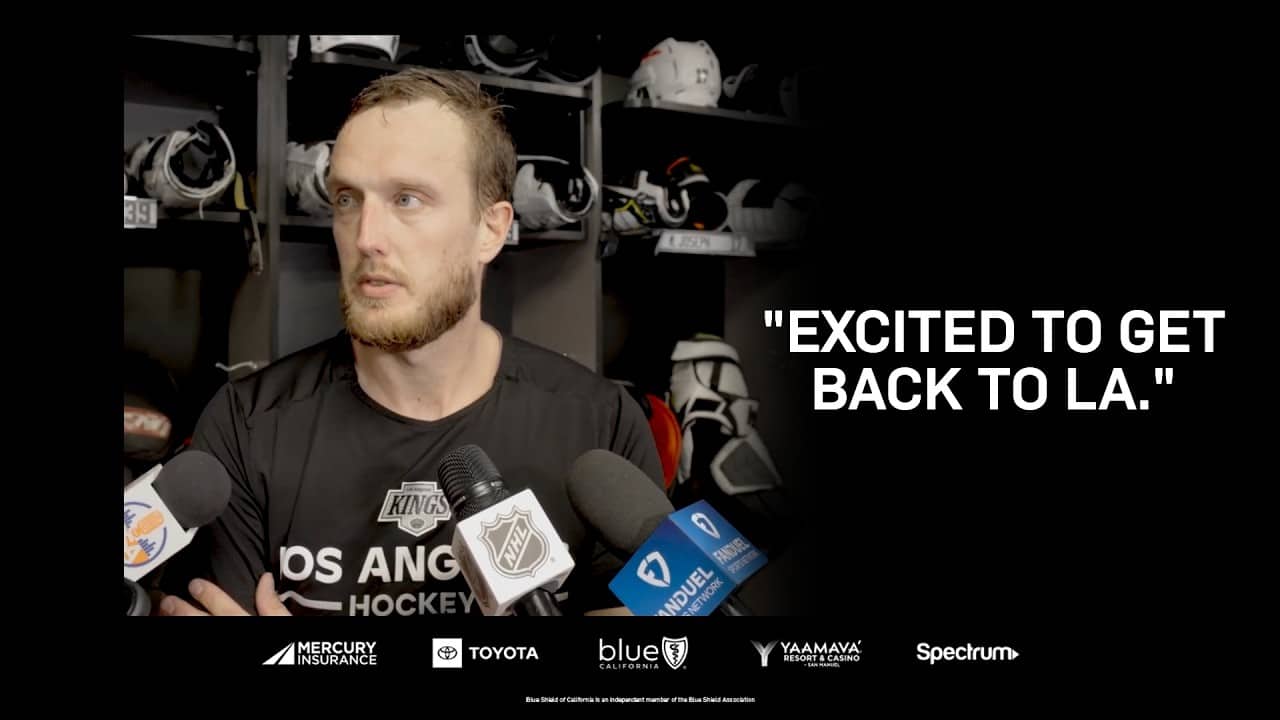 MEDIA: Trevor Moore, Anton Forsberg, and DJ Smith | R1G2 at COL | 04.21.26