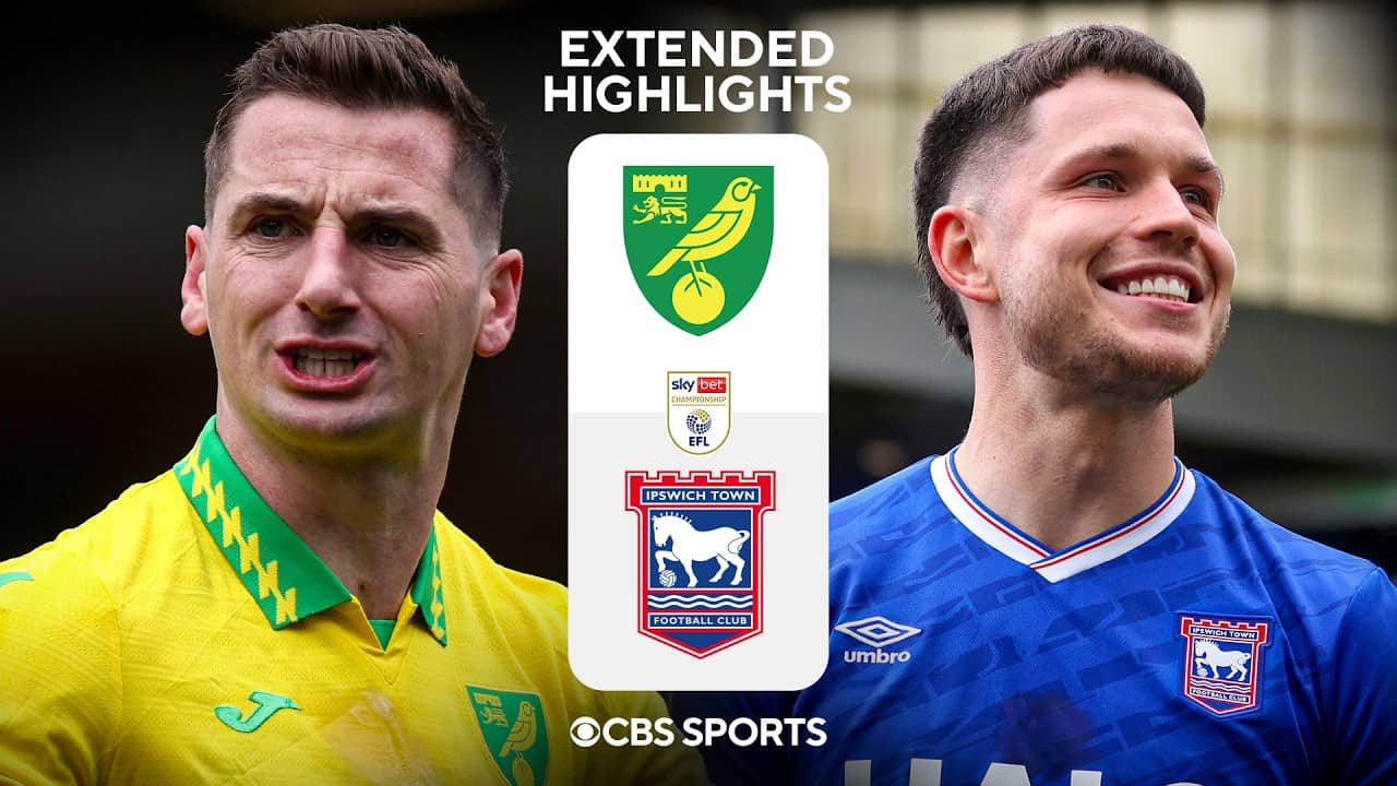 Norwich City vs. Ipswich Town: Extended Highlights | EFL Championship | CBS Sports Golazo