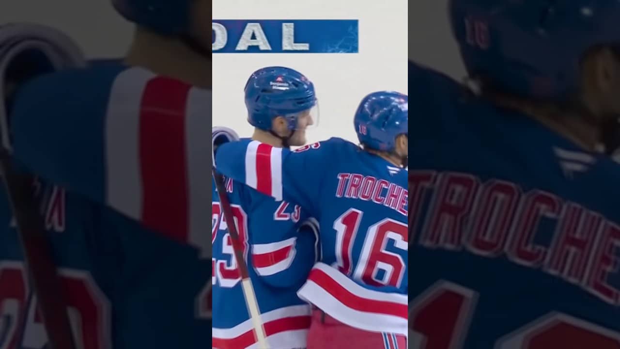 FOXY BLAST 🚀 #adamfox #nhl #hockey #goal #nyr
