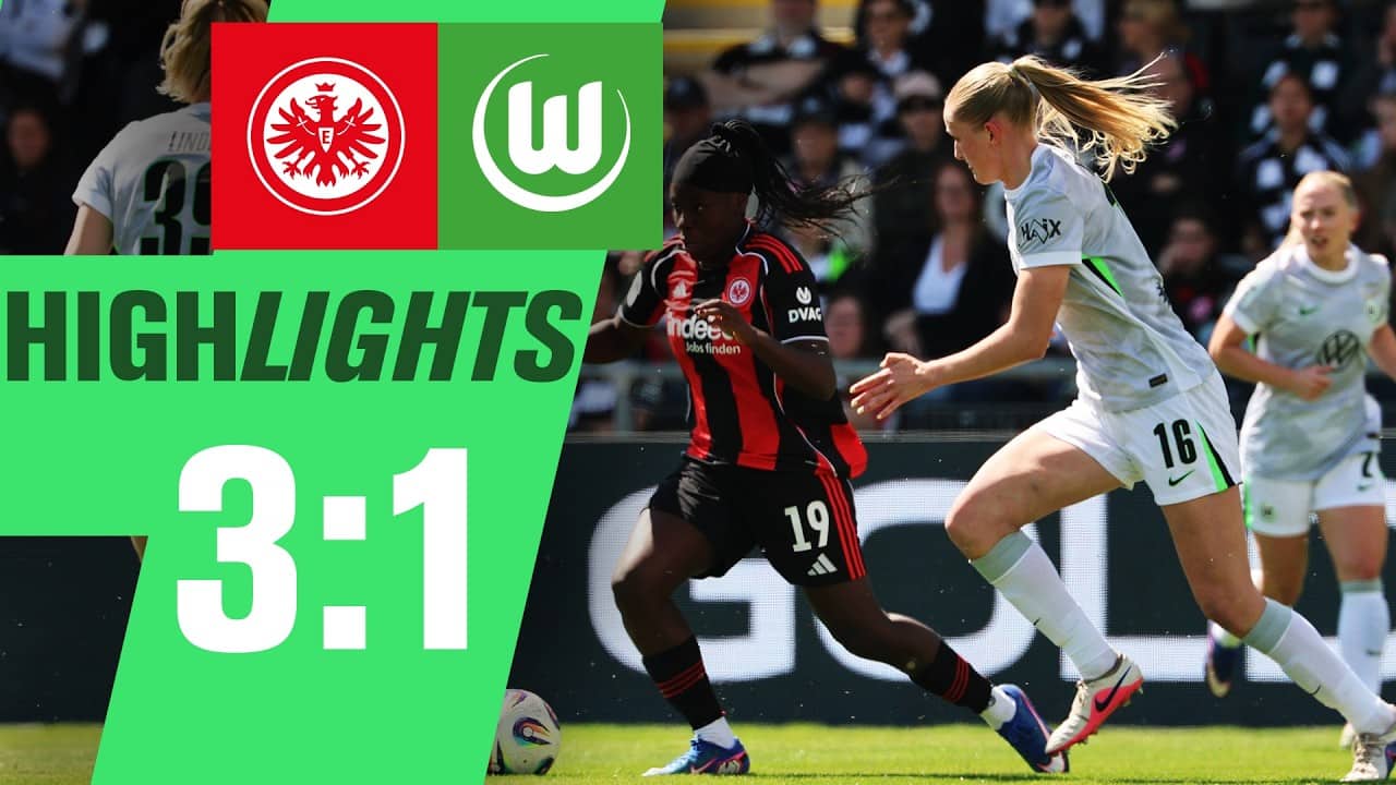 Keine Punkte in Frankfurt... | Highlights | Eintracht Frankfurt - VfL Wolfsburg