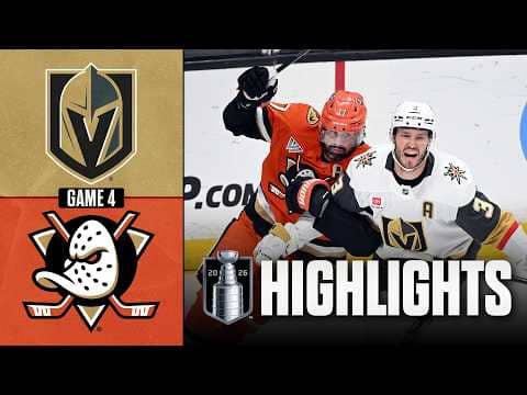 Golden Knights vs. Ducks | NHL Playoff Highlights | May 10, 2026