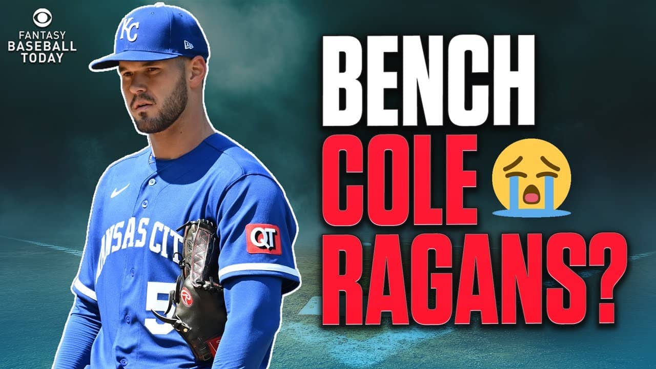 Bench Garrett Crochet and Cole Ragans?? Weekend Waiver Wire Adds & Drops | Fantasy Baseball Advice