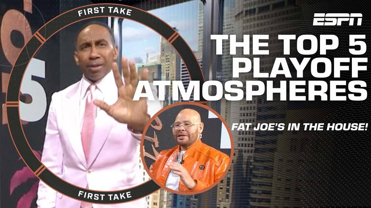 FAT JOE'S IN THE HOUSE FOR STEPHEN'S A-LIST 🏀 | First Take