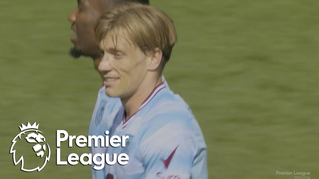 Zian Flemming powers Burnley in front of Nottingham Forest | Premier League | NBC Sports