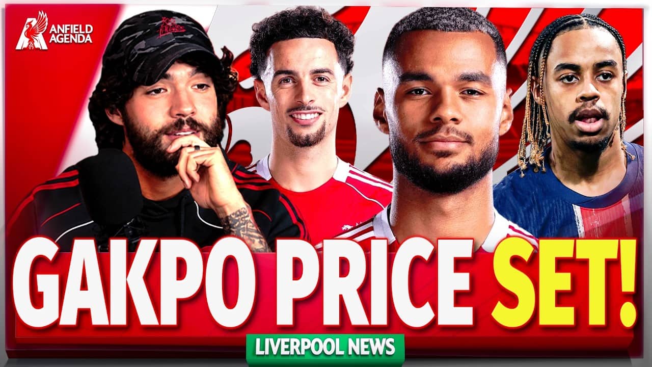 PRICE FOR GAKPO SET! BARCOLA STILL A TARGET + LUCAS BERGVALL TRANSFER REQUEST! Liverpool FC latest!