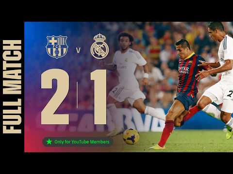 FULL MATCH | FC BARCELONA 2 vs 1 REAL MADRID | LA LIGA 2013/14