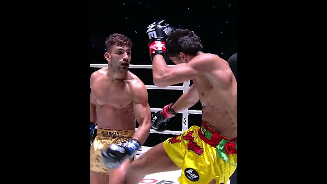 He never BACKS DOWN 👊💥 Mohammad Siasarani takes on Kaito in a rematch at ONE SAMURAI 2!