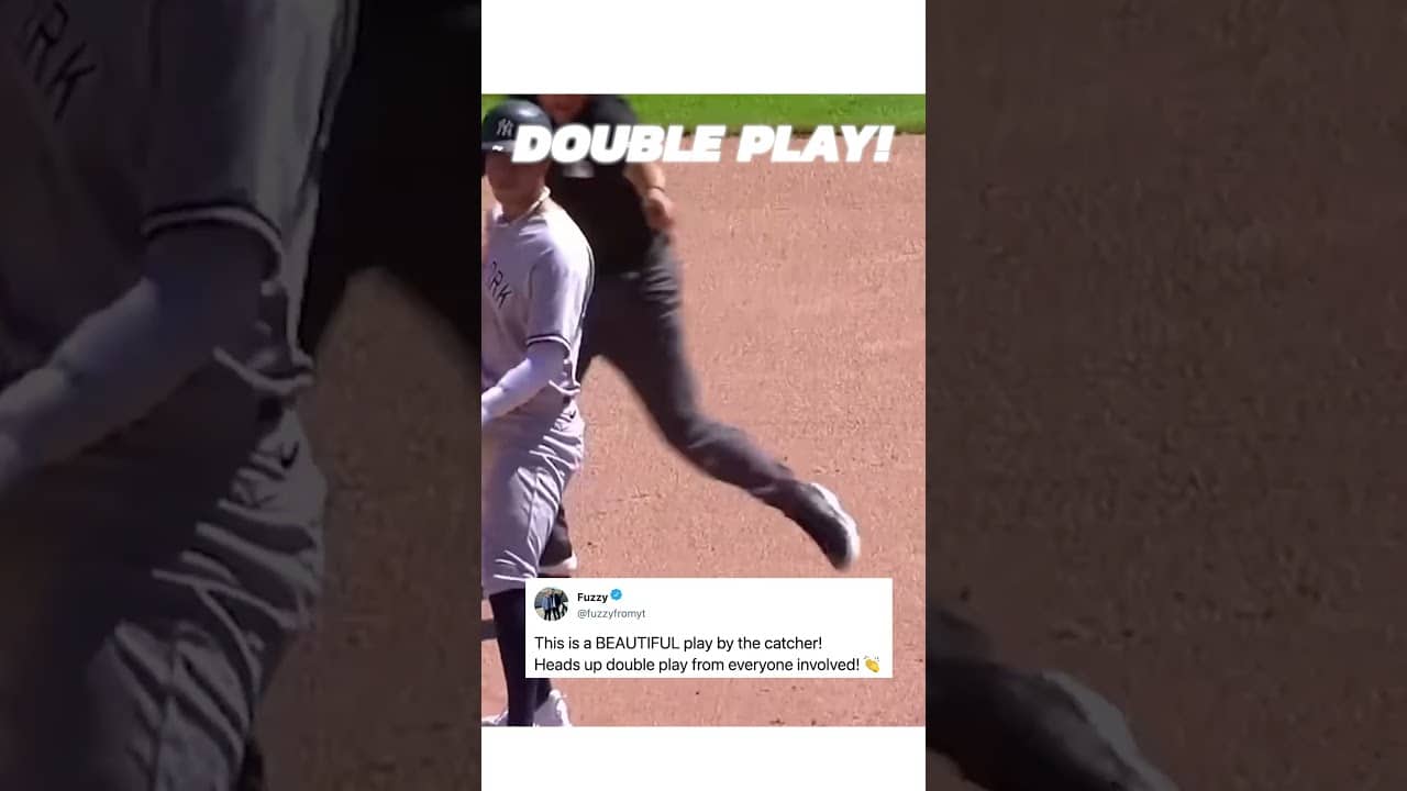 heads up double play! 👏