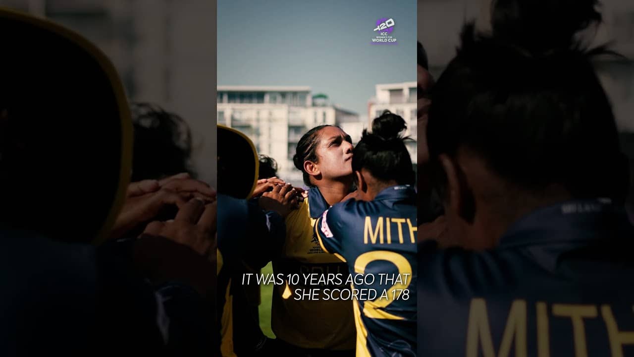 A statement made, a legacy elevated. Chamari Athapaththu is a certified champion 🙌 #T20WorldCup