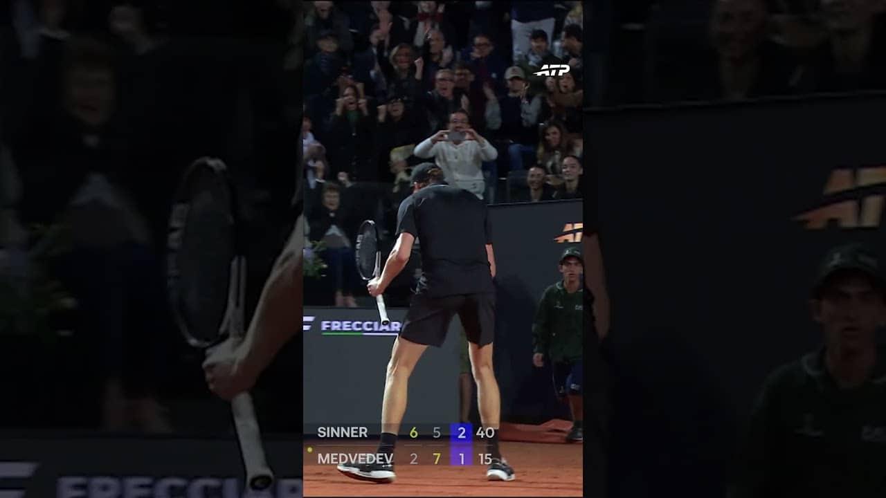 Jannik Sinner Sends Rome CRAZY! 🤯