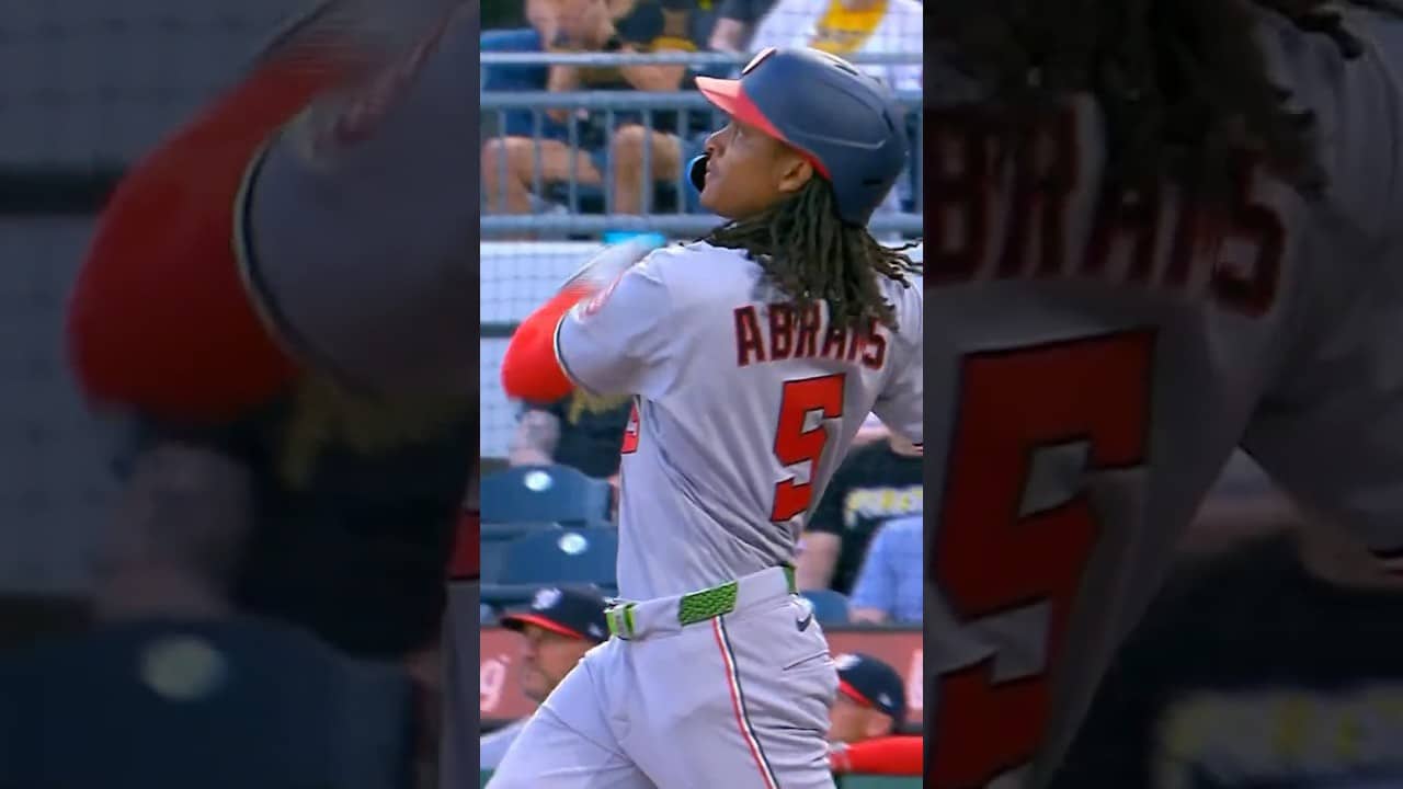 A 1st-Inning Blast from CJ Abrams