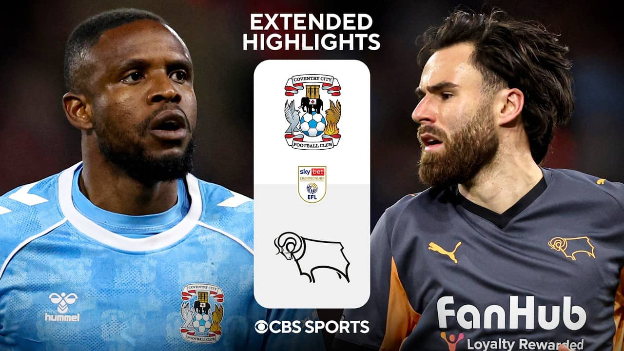 Coventry City vs. Derby County: Extended Highlights | EFL Championship | CBS Sports Golazo