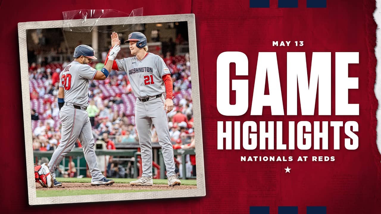 Nationals vs. Reds Game Highlights (5/13/26) | MLB Highlights