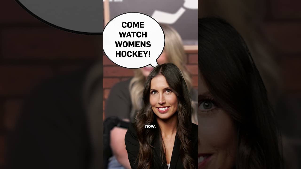 The growth of women's hockey is incredible 👀 #lakings #podcast