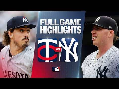 TWINS vs. YANKEES: Official Full Game Highlights (July 5) | 2026 MLB Season