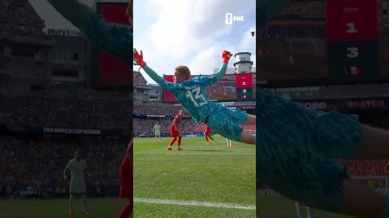 Lovely header from Désiré Doué to cap off France's win over Norway 🔥