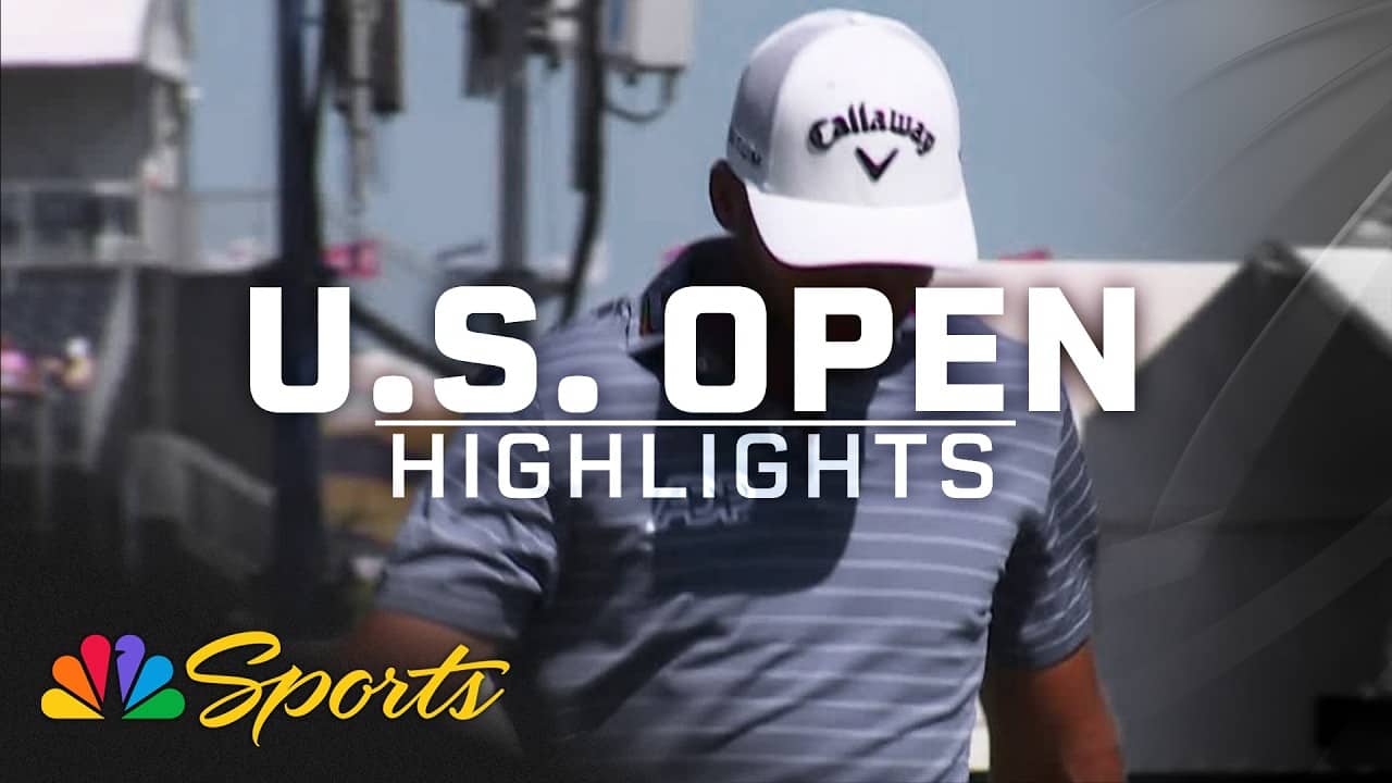 Sam Burns closes the gap on Wyndham Clark at Shinnecock Hills | 2026 U.S. Open | Golf on NBC Sports