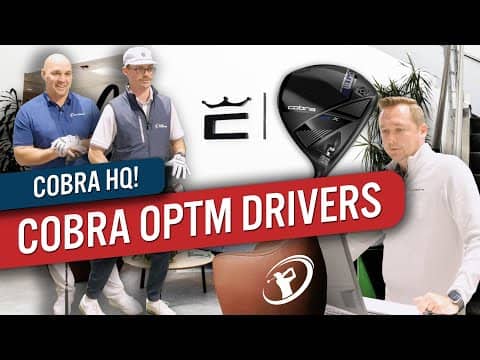 SHAPING THE SHOTS: Club Champion On The Road || Trying Out The New OPTM Drivers At COBRA's HQ!