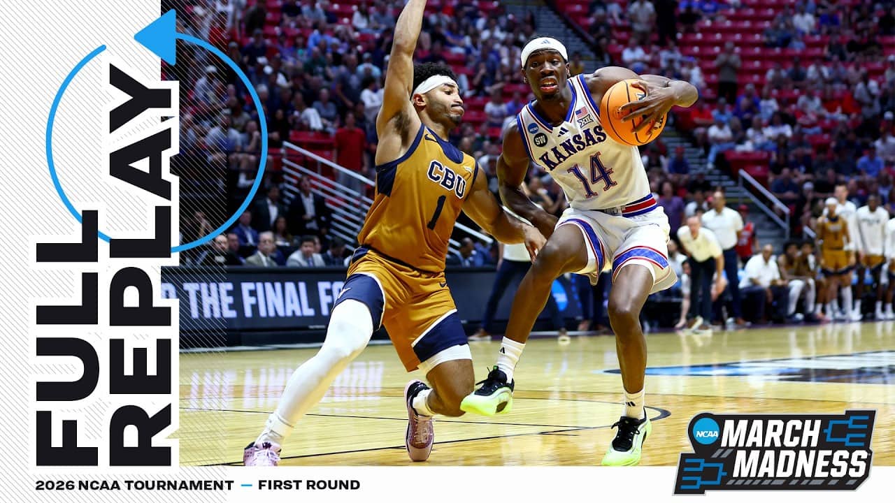 Kansas vs. Cal Baptist: 2026 NCAA men's first round | FULL REPLAY