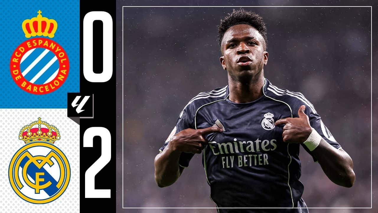 HIGHLIGHTS | Espanyol 0-2 Real Madrid | LaLiga