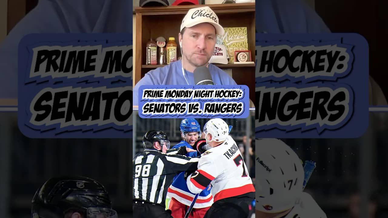 The Senators push for a playoff spot tonight on Prime Monday Night Hockey ​⁠@PrimeVideoCA