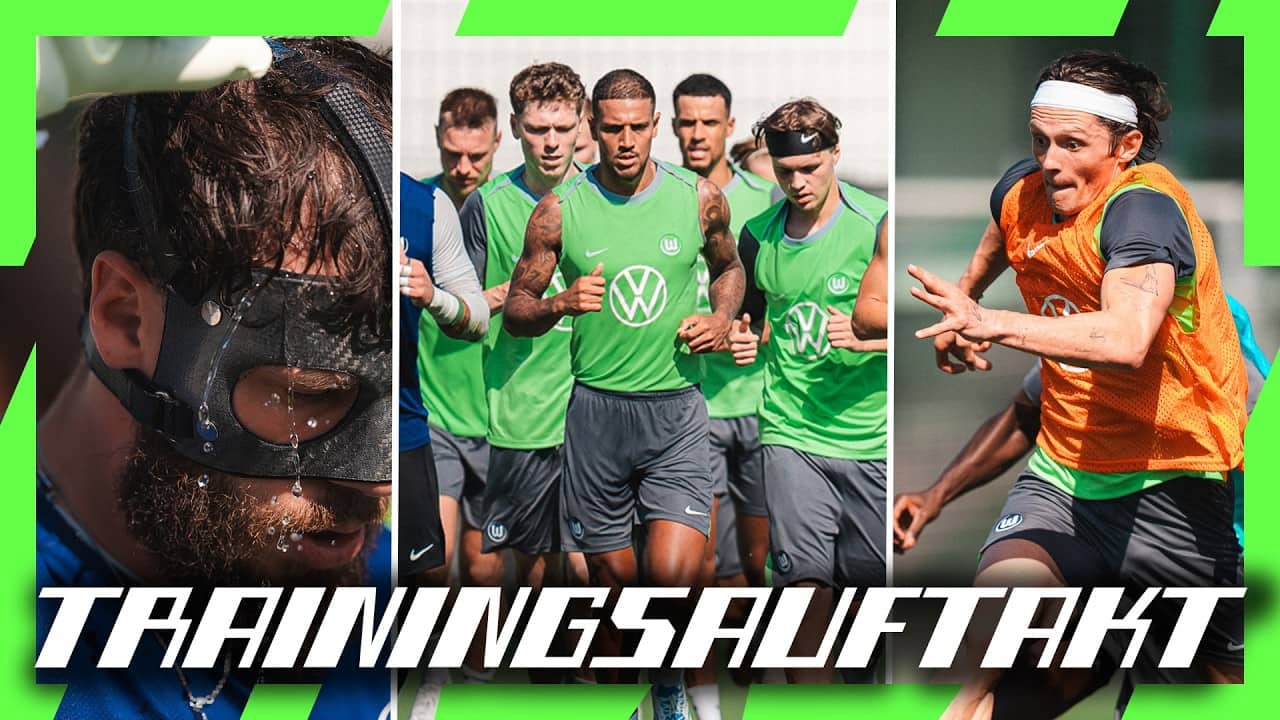 Trainingsauftakt der Wölfe zur neuen Saison 2026/27 unter Cheftrainer Tobias Strobl! ☀️🥵💦
