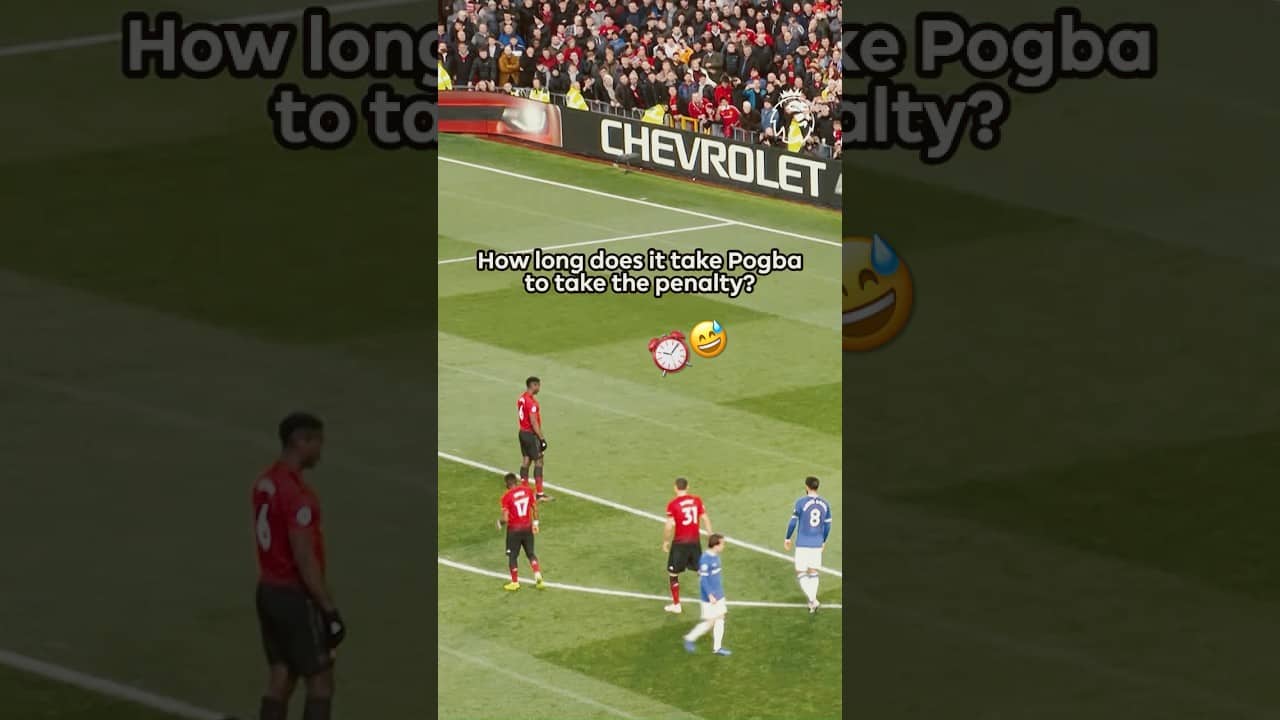 Paul Pogba’a SLOWEST Penalty Ever ⏳