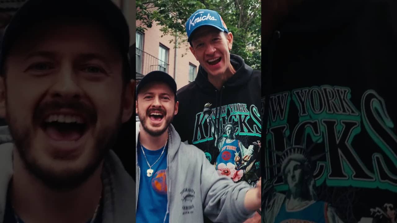 Steve Novak hopped on the hoop bus to make sure fans were in their bag for the finals @DoorDash