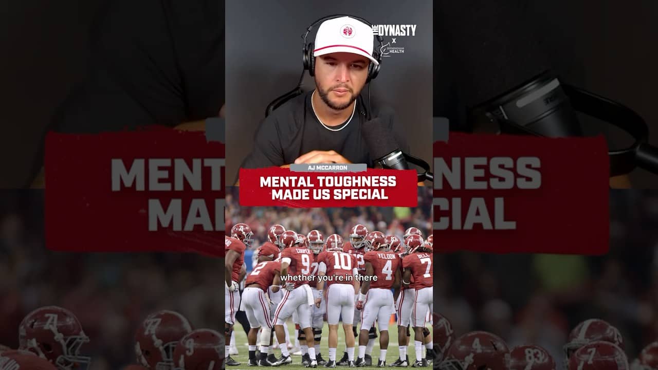 Mental Toughness Made Bama Special @birminghamhealth