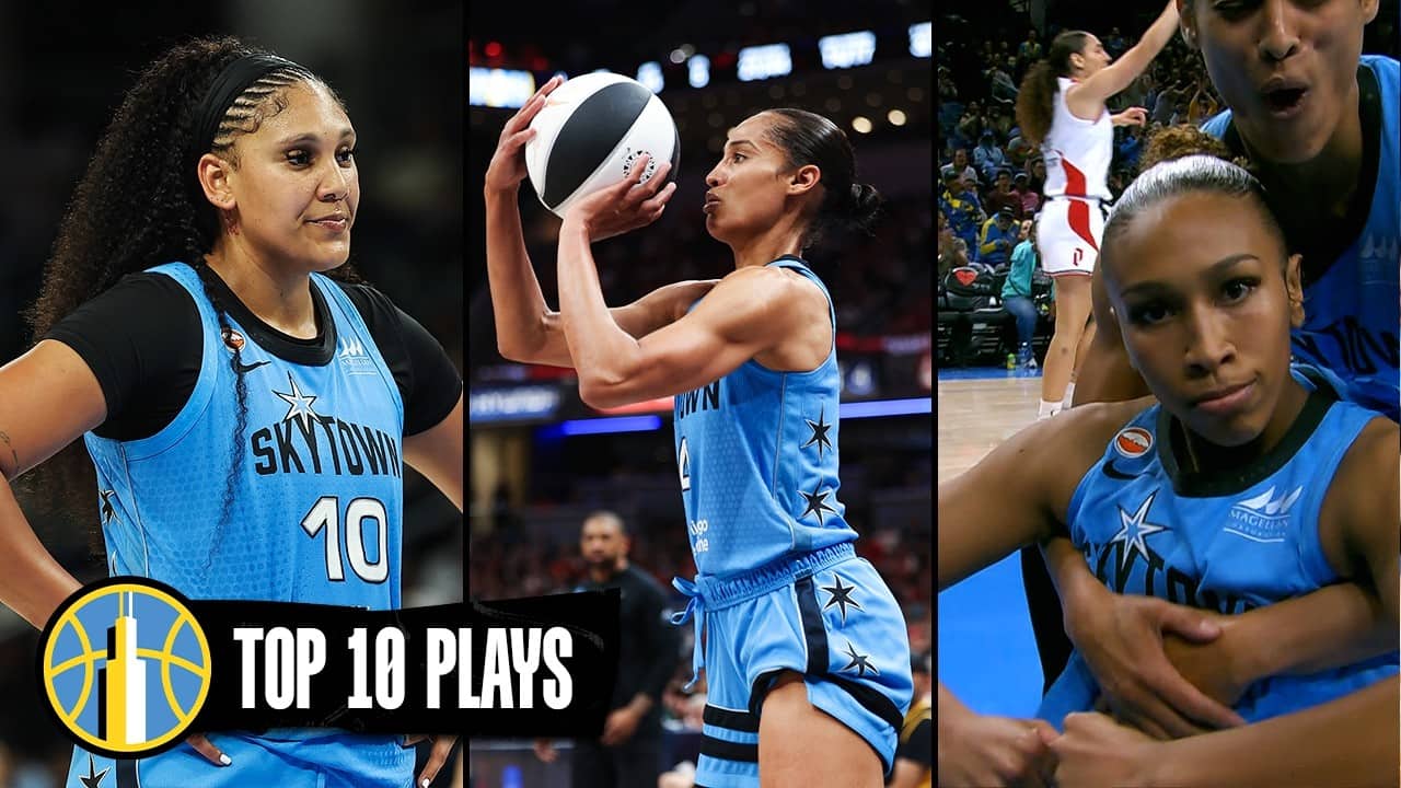 Top 10 Plays of June! 👀 Chicago Sky Highlights