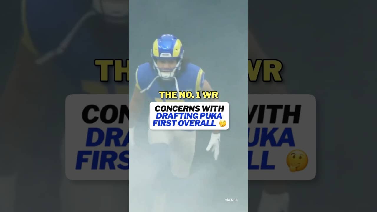 Where would you draft Puka? #nfl #fantasyfootballadvice #fantasyfootball #pukanacua #rams