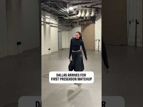 Wings Arrive For First Preseason Matchup vs. Fever!