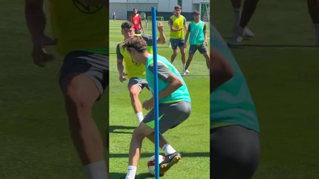 Erstes Training Alessio Besio 🔥