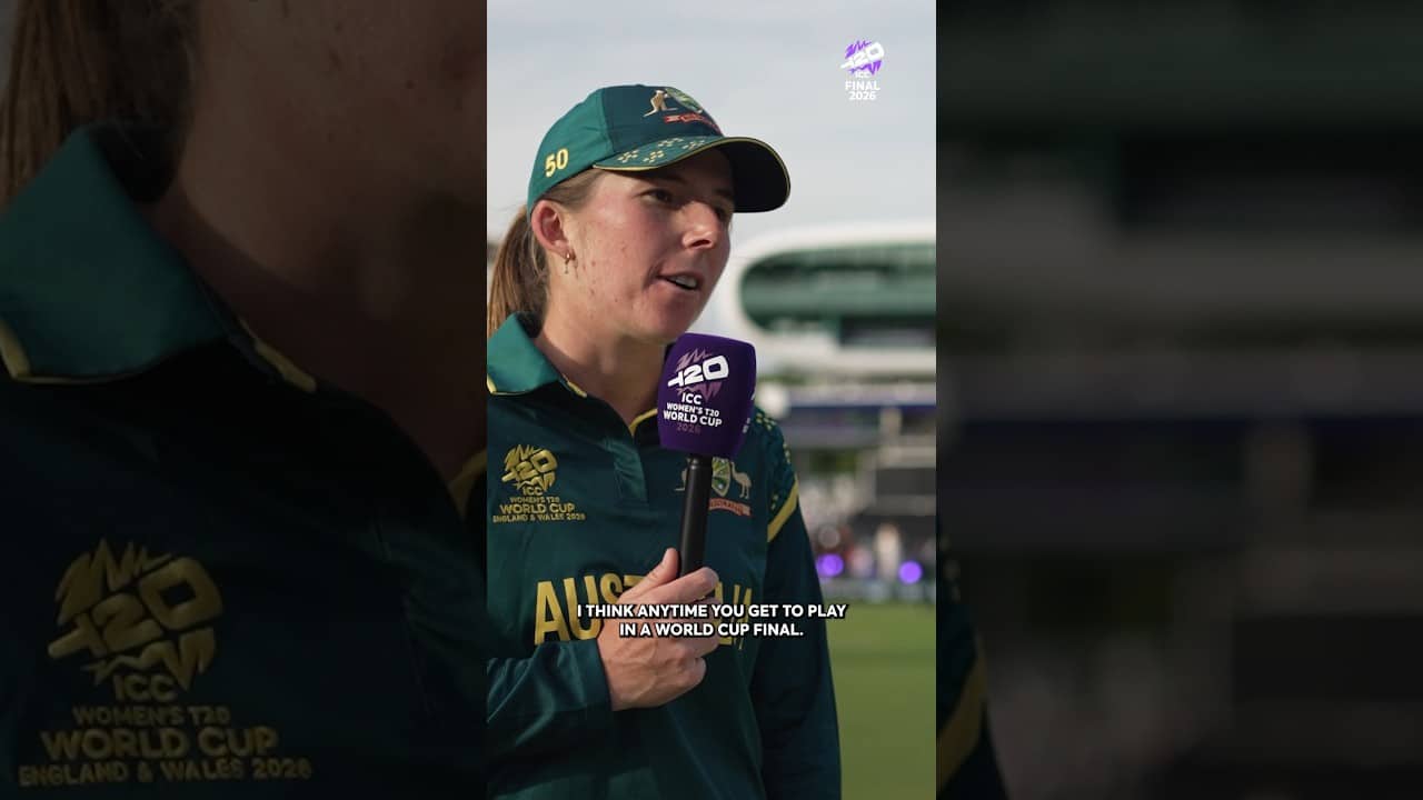 Wareham proud of playing the part in Australia's #T20WorldCup win 👏