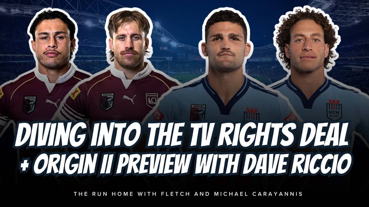 #NRL | Origin II Preview with Dave Riccio + The TV Rights Deal