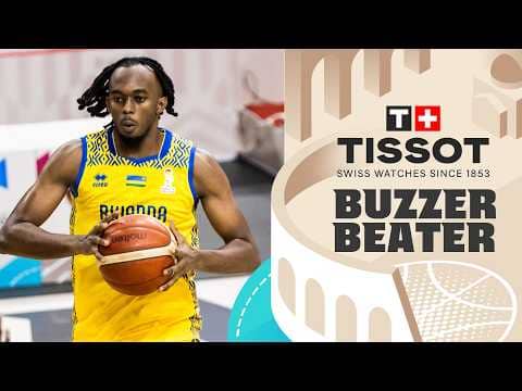 Prince Twa 🇷🇼 | 🚨 TISSOT Buzzer Beater | FIBA Basketball World Cup 2027 African Qualifiers