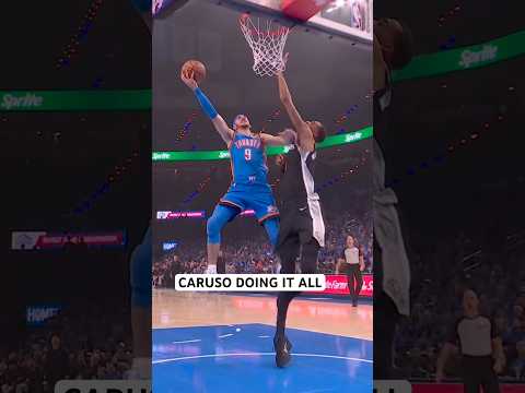 Alex Caruso energizing the Thunder 🔋