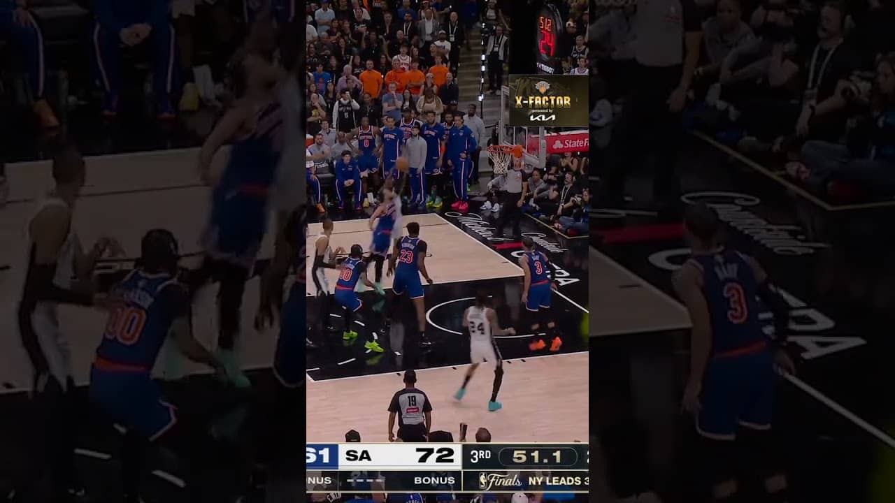REBOUND ROBINSON‼️ #nyknicks #nbachampions