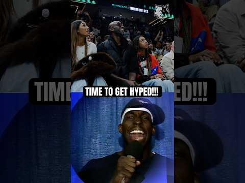 KG going word for word with his own hype video had the Target Center buzzing. 🎟️