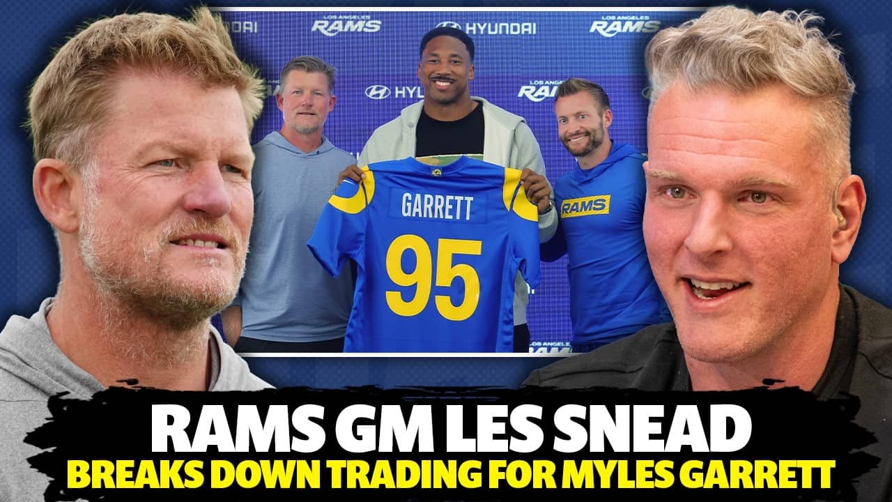 Rams GM Breaks Down How The Myles Garrett Trade Came To Be | The Biggest NFL Trade Ever?