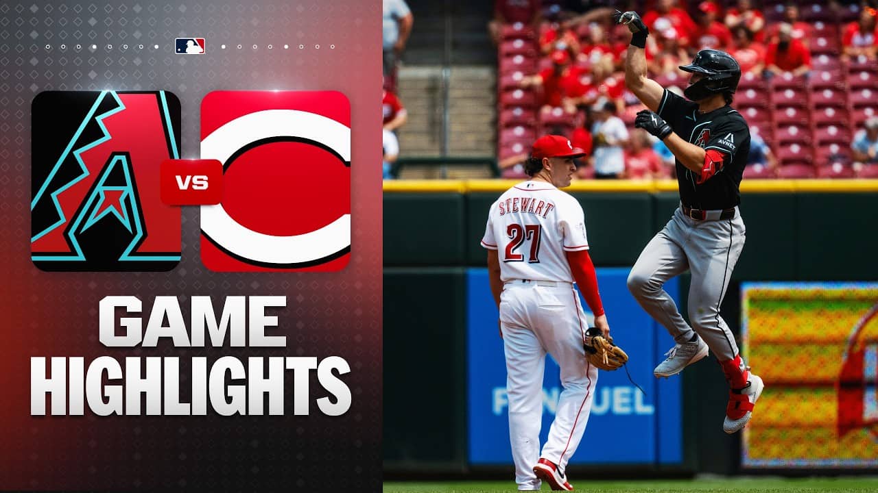 D-backs vs. Reds Game Highlights (6/14/26) | MLB Highlights