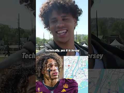 Jordyn Tyson's thoughts on being drafted by the Giants or Jets