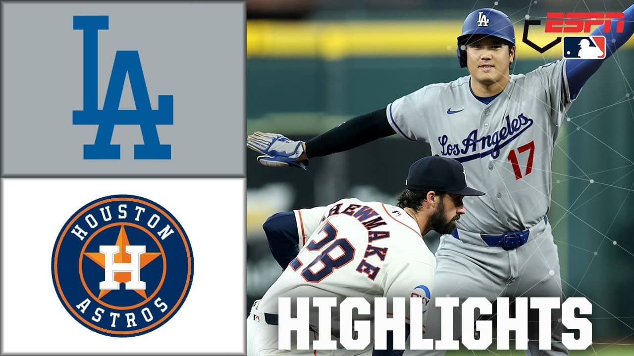 HOME RUNS GALORE 💥 Los Angeles Dodgers vs. Houston Astros | Full Game Highlights | ESPN MLB
