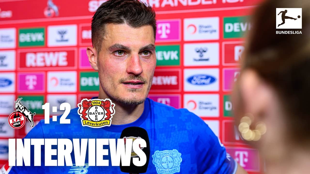 DERBYSIEG 🆚 1. FC Köln | Interviews Patrik Schick & Janis Blaswich
