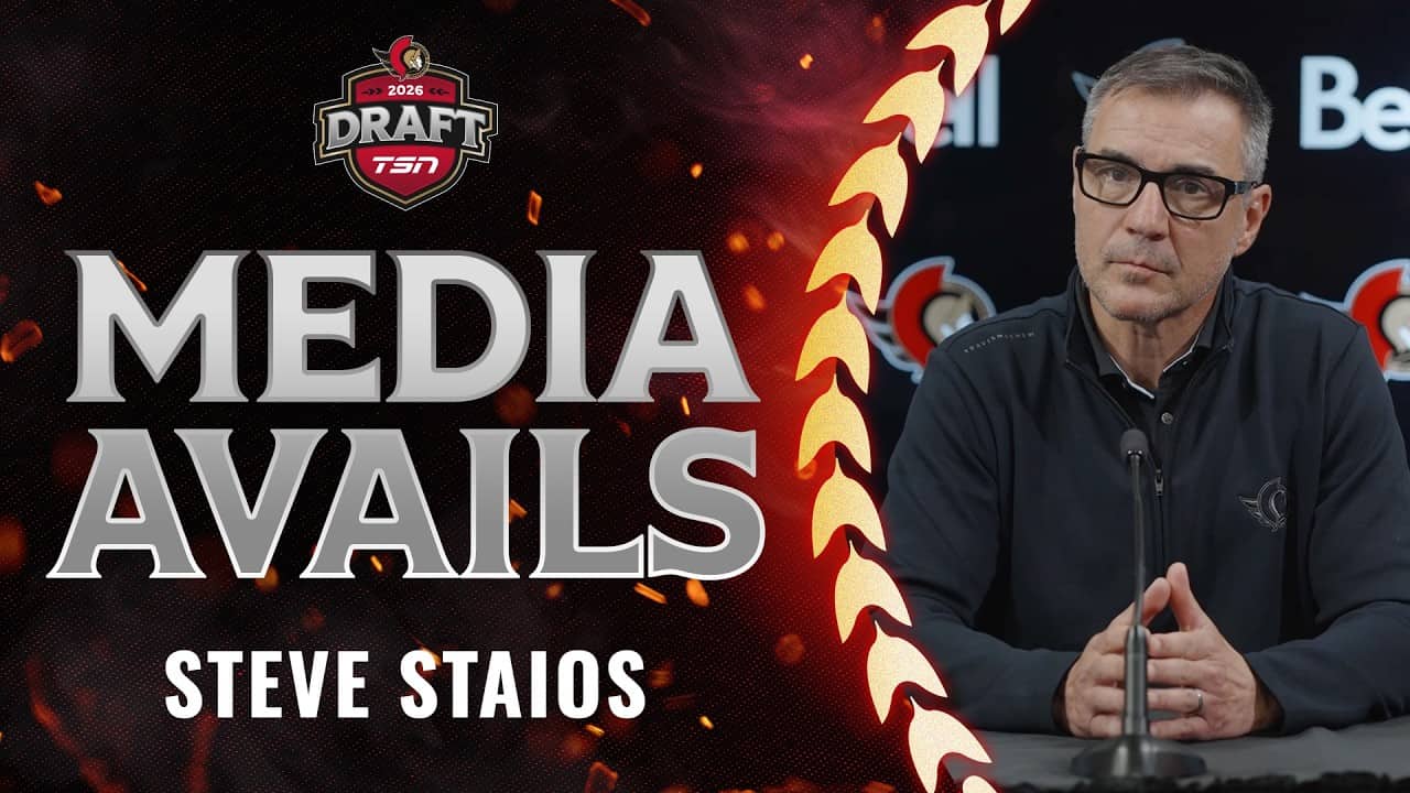 Steve Staios NHL Draft Media Availability