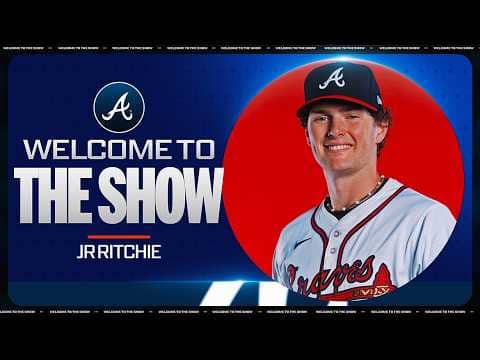 Welcome to MLB, JR Ritchie! Braves No. 2 prospect's Minor League highlights (Road to the Show)