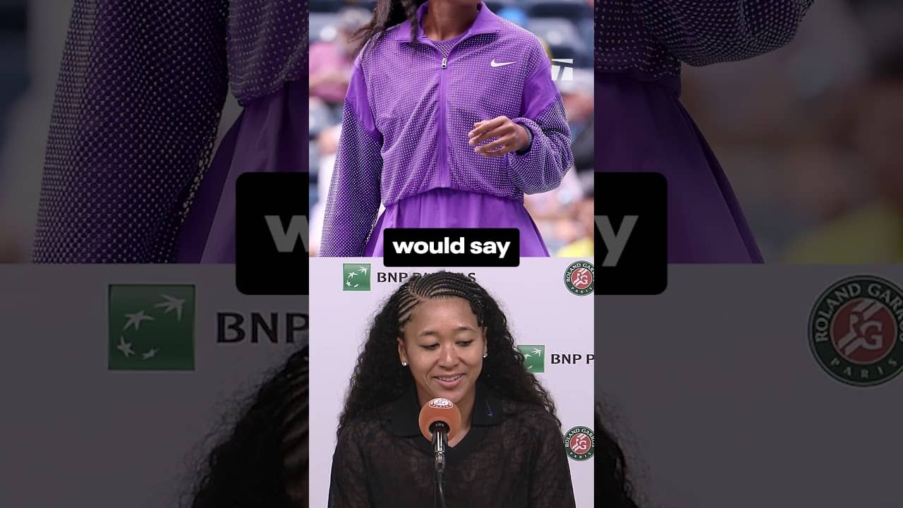 Who are you calling extra? 💅 #tennis #naomiosaka #rolandgarros #sports #france #fashion